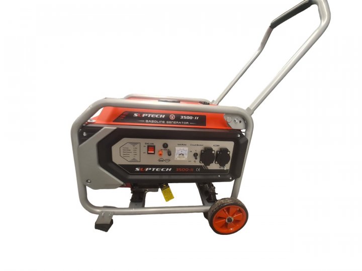 Генератор бензиновий SUPTECH 1 фаза (230В), 2,8кВт, (3500-ll)